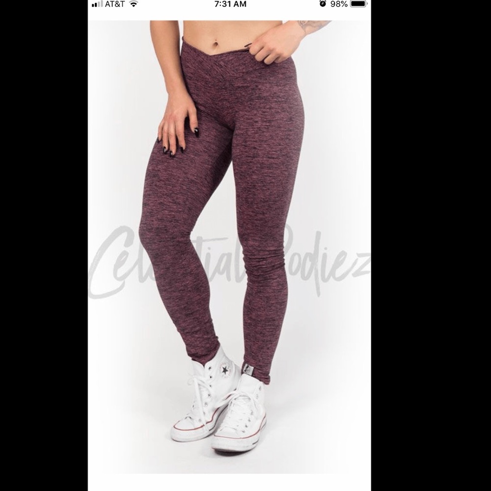 Celestial Bodiez Size Small “V” Cut leggings